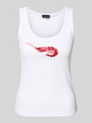 Tanktop met siersteentjes van monari - 14