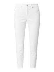 Korte jeans met stretch, model 'Piper' van Cambio - 2