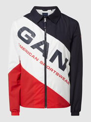 Jacke mit Logo  von Gant Blau - 31