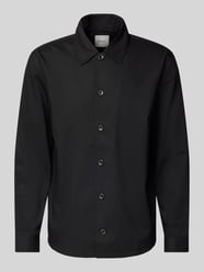 Hemdjacke aus Woll-Mix mit Knopfleiste von CK Calvin Klein - 3