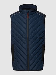 Bodywarmer met reflecterende strepen van MCNEAL Blauw / turquoise - 44