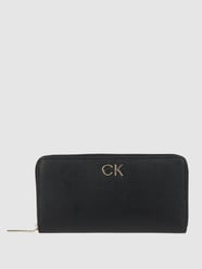 Portemonnaie in Leder-Optik - RFID-blocking von CK Calvin Klein Grau / Schwarz - 42