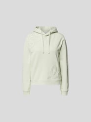 Hoodie mit Label-Stitching von Lala Berlin Grün - 25