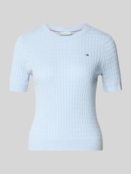 T-shirt krój slim fit z czystej bawełny od Tommy Hilfiger - 44