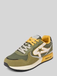 Sneakersy z mieszanki skóry model ‘FIBER’ od Replay - 36