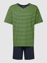 Pyjama van katoen van Schiesser Groen - 41
