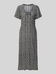 midi-jurk van viscose in all-over look model 'MARYSVILLE' van Mustang - 41
