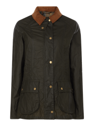 Jacke aus gewachster Baumwolle Modell 'Beadnell' von Barbour Grün - 13