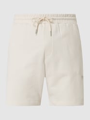 Sweatshorts aus Baumwolle Modell 'Fynn' von YOUNG POETS SOCIETY Grau / Schwarz - 33