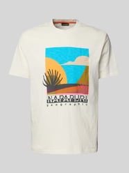 T-Shirt mit Label-Print Modell 'ARBIA' von Napapijri - 11