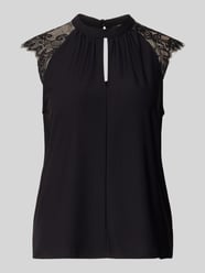 Regular Fit Blusentop mit Spitze Modell 'MILLA' von VERO MODA - 7