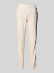 Hose aus Leinen-Mix mit Eingrifftaschen von Marc Cain Beige - 16