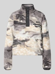 Fleeceshirt met opstaande kraag en labelpatch model 'Helvetia II' van Columbia - 2