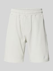 Sweatshorts met gestikt logo en elastische band van PEGADOR - 37