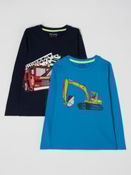Longsleeve aus Baumwolle im 2er-Pack von Blue Seven Blau - 35