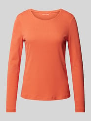 Longsleeve met ronde hals van Christian Berg Woman Oranje - 3