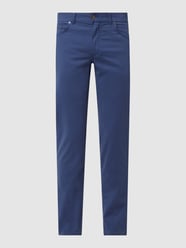 Regular Fit Hose mit Stretch-Anteil Modell 'Cooper Fancy' von Brax Blau - 38