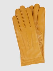 Leren handschoenen  van Weikert-Handschuhe Geel - 37