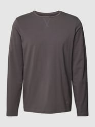 Shirt met lange mouwen en ronde hals, model 'EVERYDAY ESSENTIALS' van Jockey Grijs / zwart - 32