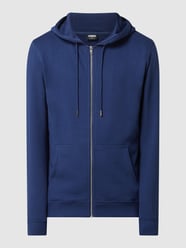 Sweatjack met capuchon van URBAN CLASSICS Blauw / turquoise - 38