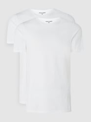 Comfort Fit T-Shirt im 2er-Pack von Jack & Jones Weiß - 41