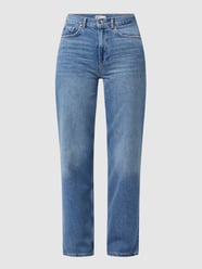 90s fit high waist jeans van denim  van Gina Tricot Blauw - 20
