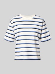 T-Shirt im Allover-Look mit Rundhalsausschnitt von Jake*s Studio Woman - 12