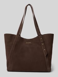 Handtas schoudertas van kalfsleer met labeldetail model 'Pretty Wonder' van Hey Marly - 32