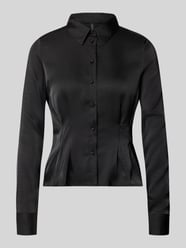 regular fit blouse met lange mouwen in satijnlook model 'MIRO' van VERO MODA - 1