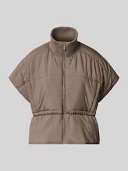 Steppweste mit Stehkragen Modell 'Vanjah' von someday. Beige - 18