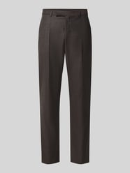 Spodnie garniturowe o kroju slim fit z mieszanka żywej wełny model 'H-Genius-MM-264' od BOSS - 3