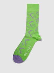 Socken mit Motiv-Print Modell 'The Simpsons' von Happy Socks Grün - 8