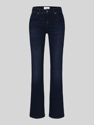 Regular Fit Bootcut-Jeans aus Viskose-Baumwoll-Mix Modell 'PARIS FLARED' von CAMBIO - 4