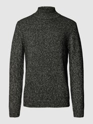 Rollkragenpullover in Two-Tone-Machart von s.Oliver RED LABEL Grau - 22