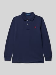 Regular fit poloshirt met labelstitching van Polo Ralph Lauren Kids - 22