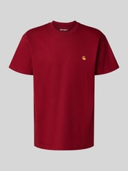 T-shirt z wyhaftowanym logo i okrągłym dekoltem od Carhartt Work In Progress - 17