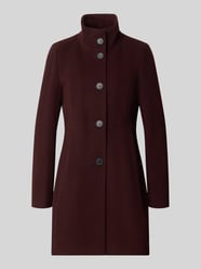 Regular fit lange jas van wolmix met wol en kasjmier van FUCHS SCHMITT Bordeaux - 47