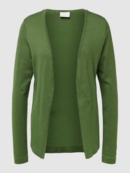 Cardigan mit Feinstrickmuster Modell 'KAFENIA ASTRID' von Kaffe Grün - 1