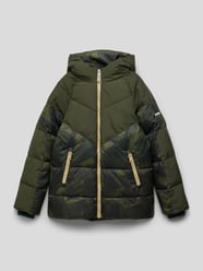 Steppjacke mit Camouflage-Muster von Scotch & Soda Grün - 43