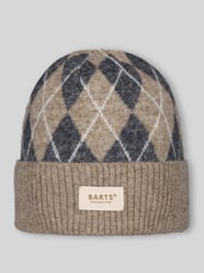 Mütze mit Label-Patch Modell 'SEUMAR' von Barts Beige - 1