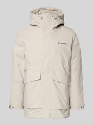 Regular Fit Jacke mit Enten-Daunen-Füllung Modell 'Street' von COLUMBIA Beige - 46