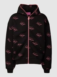 MATW X REVIEW - Oversized Sweatjacke mit Reißverschluss von Review X MATW Schwarz - 24