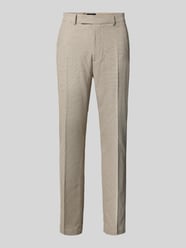 Stoffhose mit Eingrifftaschen und Bügelfalten von Cinque Beige - 14