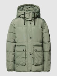 Steppjacke mit Pattentaschen Modell 'NORA' von Only Grün - 23
