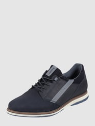Veterschoenen van leer en textiel, model 'Sandhan' van bugatti Blauw - 31