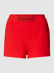 Shorts mit Logo-Bund von Calvin Klein Underwear Orange - 47