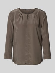 Bluse mit 3/4-Arm von Luisa Cerano Braun - 29