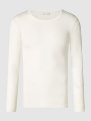 Longsleeve aus Merinowoll-Seide-Mix von Hanro Beige - 39