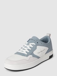 Sneaker mit Label-Detail Modell 'BASKET CUPSOLE' von Calvin Klein Jeans Blau - 40