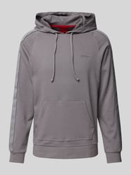 Hoodie mit Label-Stitching von HUGO Grau - 15